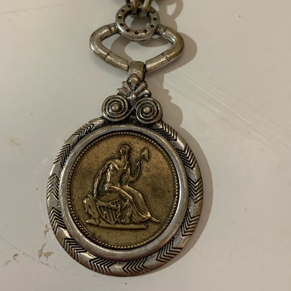 Large Medallion Necklace from Chico’s - Picture 2 of 5